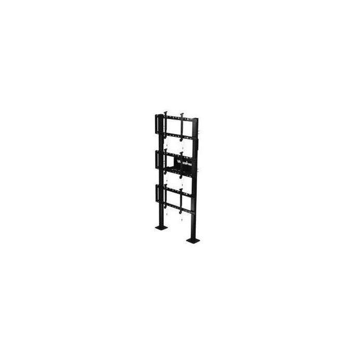 Peerless Modular Video Wall Pedestal Mount 1x3 VESA 200600x400