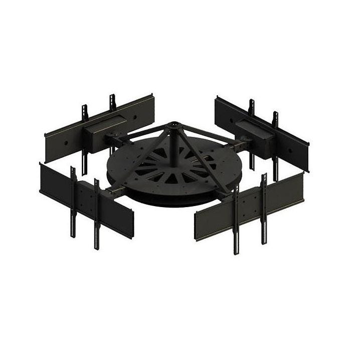 Peerless Multi Display Ceiling Mount 37 to 75 Black