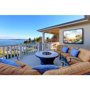 Peerless Outdoor Flat Wall Mount XHB652 and UV862