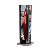Peerless 86in Black 1-sided Kiosk - LG