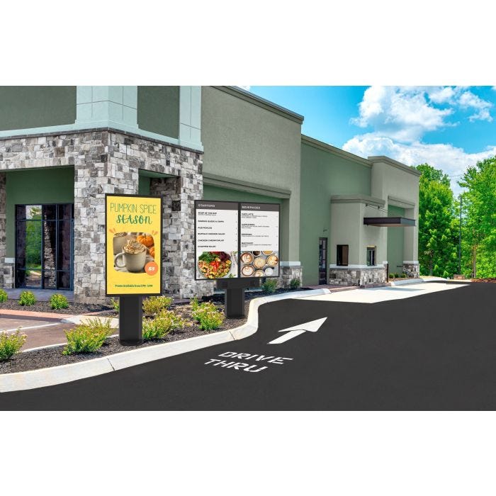 Peerless KOF555-2-EUK Support de Montage pour Affichage 55 pouces (Capacité 121 kg)