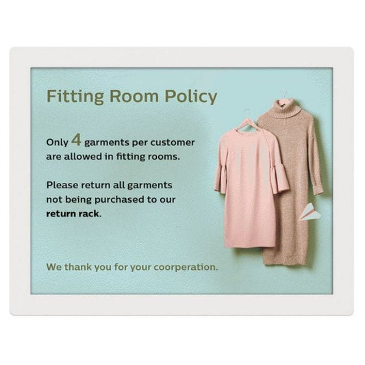 Philips 13BDL4150IW Écran plat de signalisation numérique (Wifi UXGA Blanc)