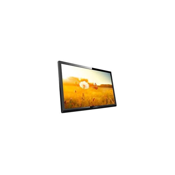 Philips 24HFL3014P/12 TV 61 cm HD Noir Transparent