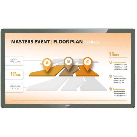 PHILIPS- Afficheur professionnel tactile 32" 32BDL3651T/00