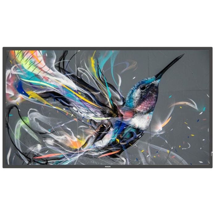 Philips Signage Solutions Q-Line Écran plat de signalisation numérique 55 pouces 4K Ultra HD