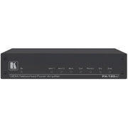 Kramer Dante Port , 1x120W @ 70V/100V And  2x60W @ 8 Ohm Controllable Power Amplifier with Dante Input