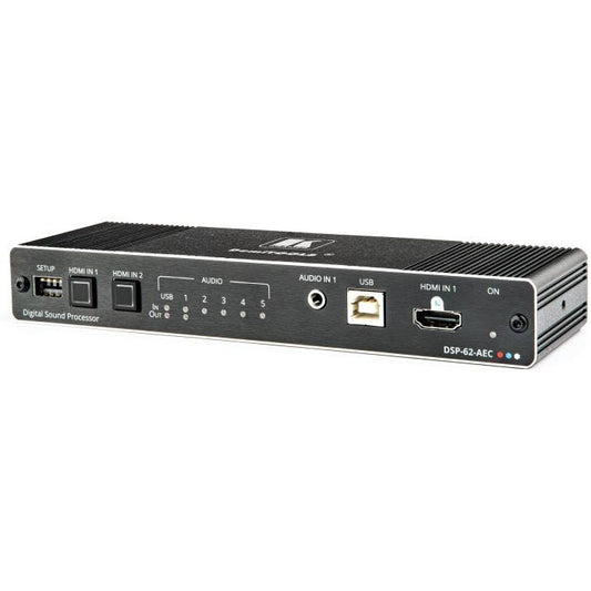 Kramer Electronics DSP-62-AEC Processeur audio PoE 6x2 avec 2 AEC