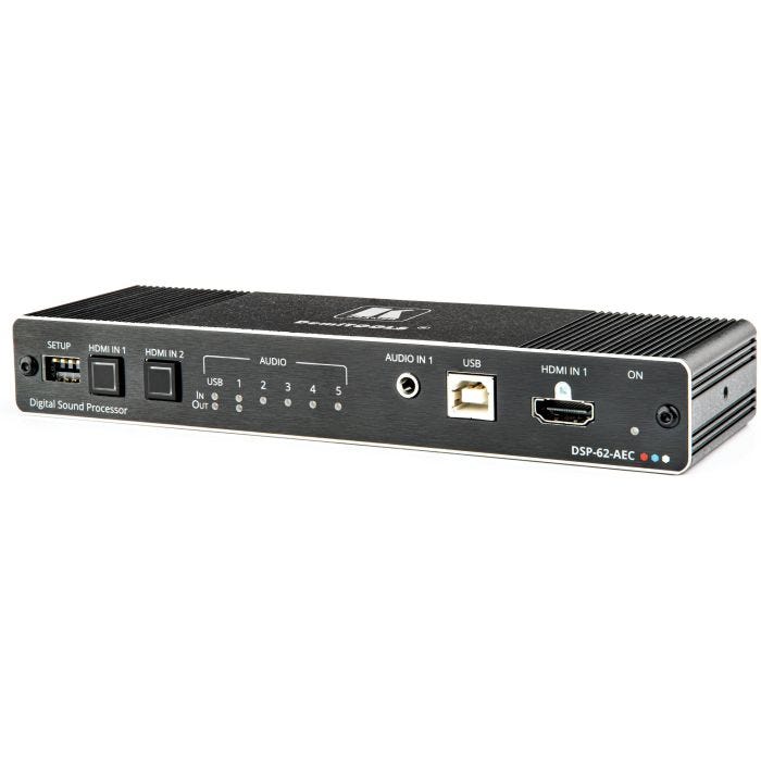 Kramer Electronics DSP-62-AEC Processeur audio PoE 6x2 avec 2 AEC