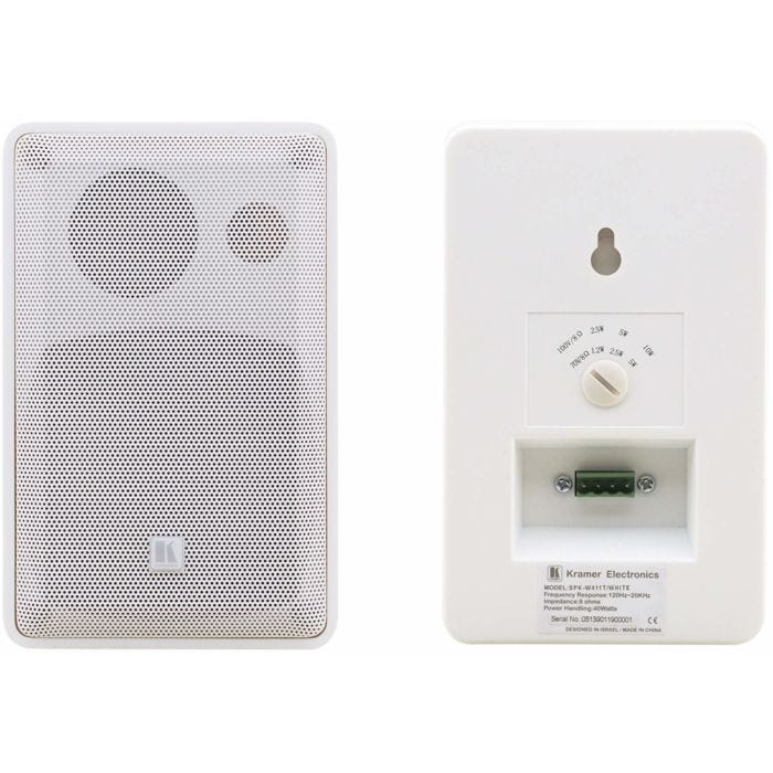 Kramer Electronics GALIL-4-O(PAIR) / WHITE Paire d'enceintes 2 voies 20W