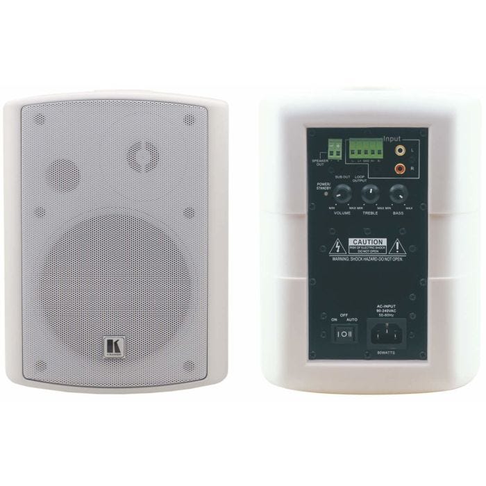 160,02cm On-Wall 2-Way Powered Speakers