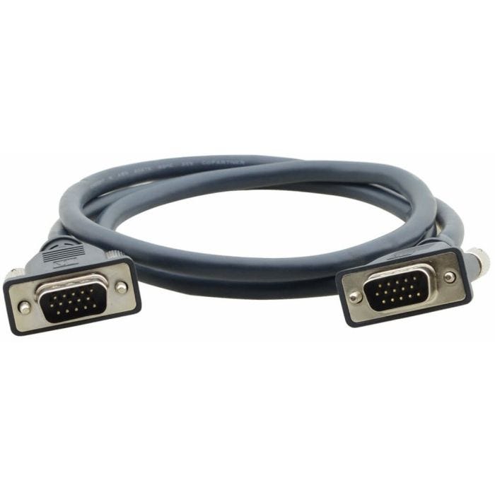 Molded 15-pin HD (Male - Male) Flexible  Cable (4,572m)