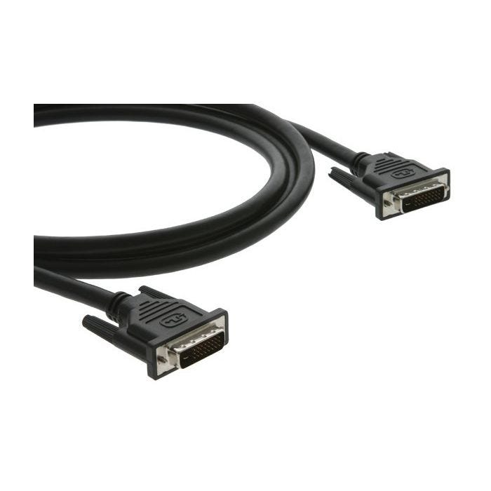 Kramer Electronics C-DM/DM-10 câble DVI 3 m DVI-D Noir