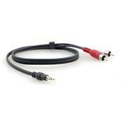 3.5mm Stereo Audio to two RCA (Male - Male) Cable (7,62m)