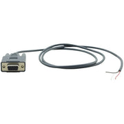 RS-232, D9(F) to bare wires cable-15,24m