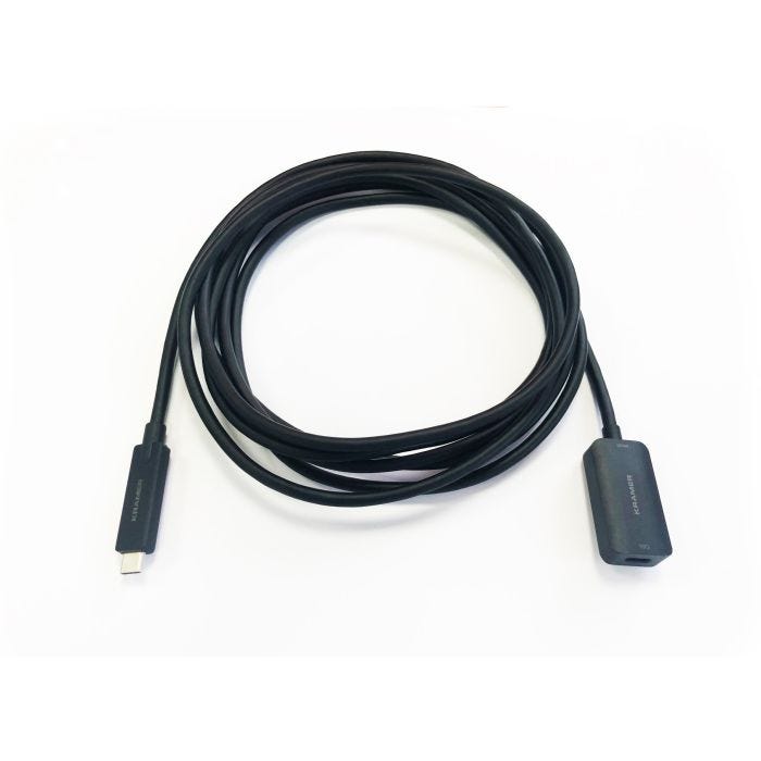Kramer Electronics CA-USB31/CCE-15 câble USB 4,7 m USB 3.2 Gen 2 (3.1 Gen 2) USB C Noir