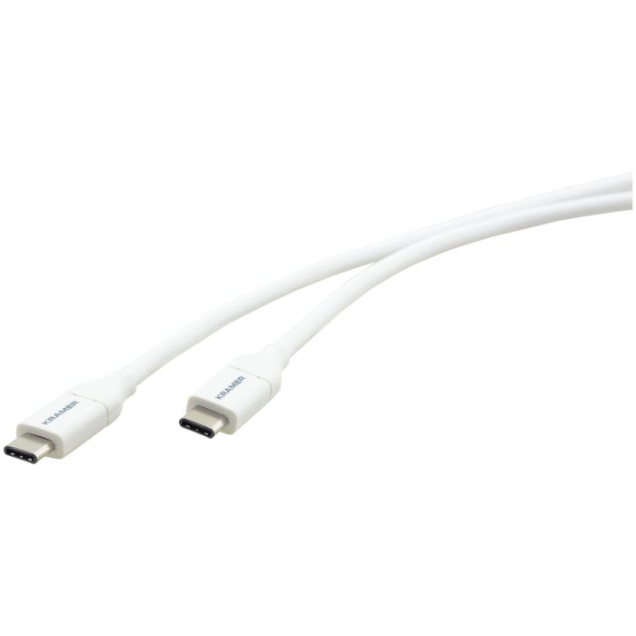 Kramer Electronics C-USB/CC-6 câble USB 1,8 m USB 2.0 USB C Blanc