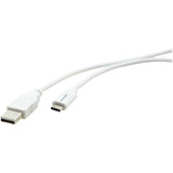 Kramer Electronics C-USB/CA-6 câble USB 1,8 m USB 2.0 USB C USB A Blanc