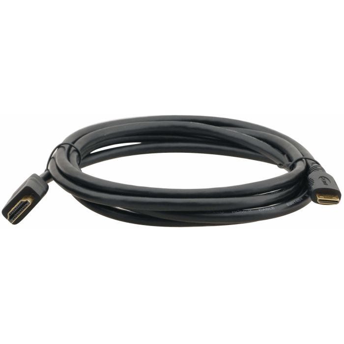 Kramer Electronics 97-01115003 câble HDMI 0,9 m HDMI Type A (Standard) HDMI Type C (Mini) Noir