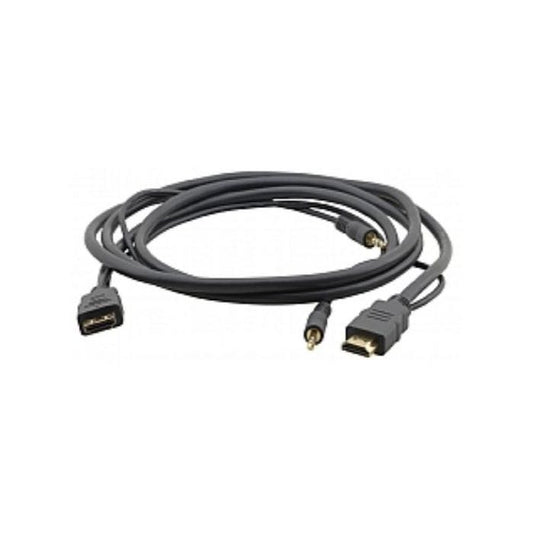 Kramer Electronics C-MHMA/MHMA câble HDMI 4,6 m HDMI + 3.5mm Noir