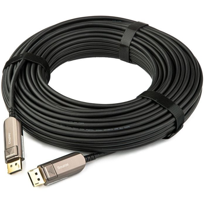 Fiber Optic LSHF- Ultra High speed Display Port cable - 61,8288m