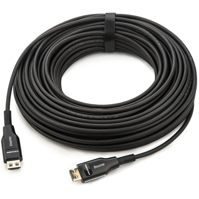 Kramer Electronics CLS-AOCH/60F câble HDMI 15,2 m HDMI Type A (Standard) Noir