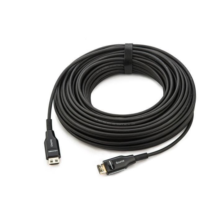 Kramer Electronics CP-AOCH/60F-164 câble HDMI 50 m HDMI Type A (Standard) Noir
