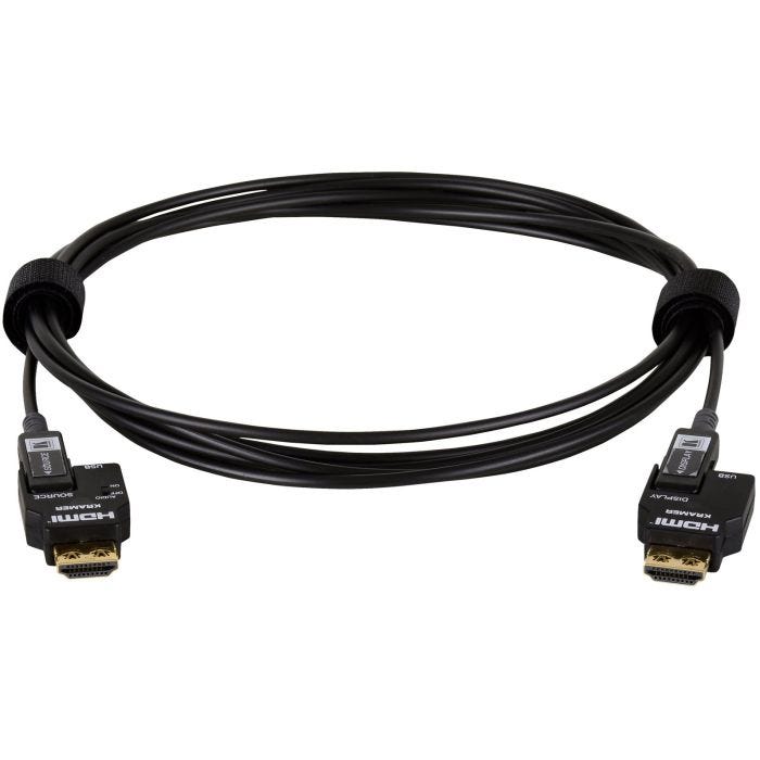 Kramer Electronics CRS-FIBERH-S1-98 câble HDMI 30 m HDMI Type A (Standard) Noir