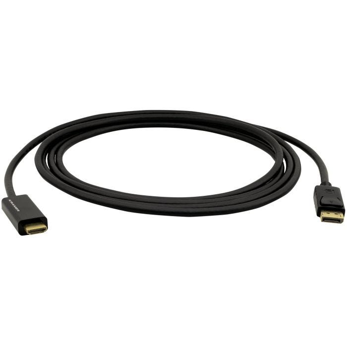 Kramer Electronics C-DPM/HM/UHD-10 3 m DisplayPort HDMI Type A (Standard) Noir