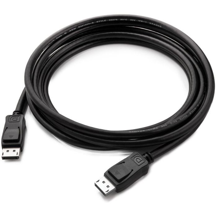 Kramer Electronics C-DPU-6 1,8 m DisplayPort Noir