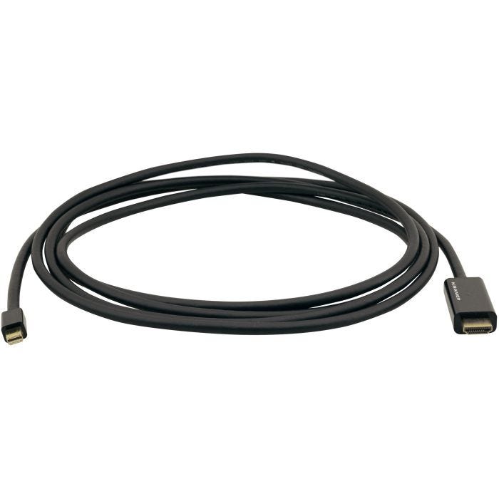 Kramer Electronics C-MDP/HM/UHD-6 1,8 m Mini DisplayPort HDMI Type A (Standard) Noir
