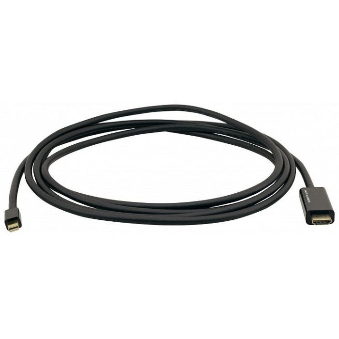 Kramer Electronics C-MDP/HM/UHD-10 3 m HDMI Type A (Standard) Mini DisplayPort Noir