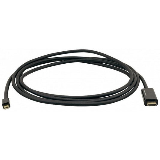 Kramer Electronics C-MDP/HM/UHD-10 3 m HDMI Type A (Standard) Mini DisplayPort Noir