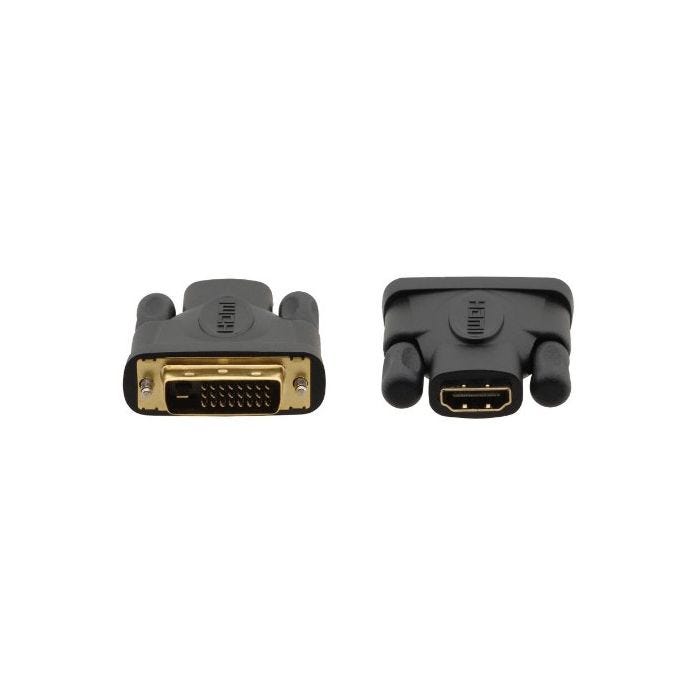 Kramer Electronics 99-9497001 changeur de genre de câble DVI–D HDMI Noir, Or