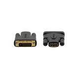 Kramer Electronics 99-9497001 changeur de genre de câble DVI–D HDMI Noir, Or