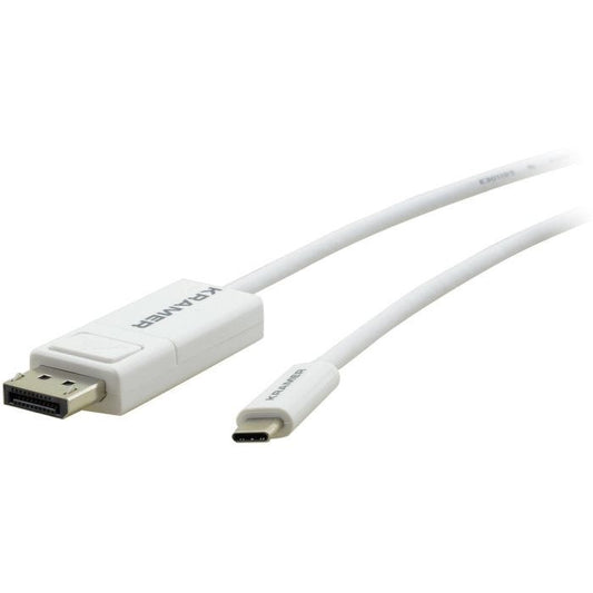 Kramer Electronics C-USBC/DPM-6 adaptateur graphique USB Blanc