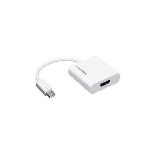 Kramer Electronics ADC-MDP/HF/UHD Mini DisplayPort HDMI Type A (Standard) Blanc