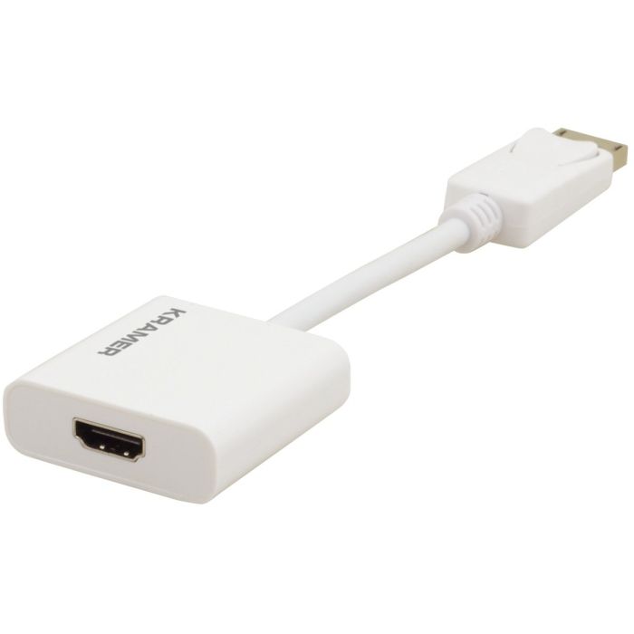 Kramer Adapter Cable: DisplayPort (M) to HDMI (F) (1in)