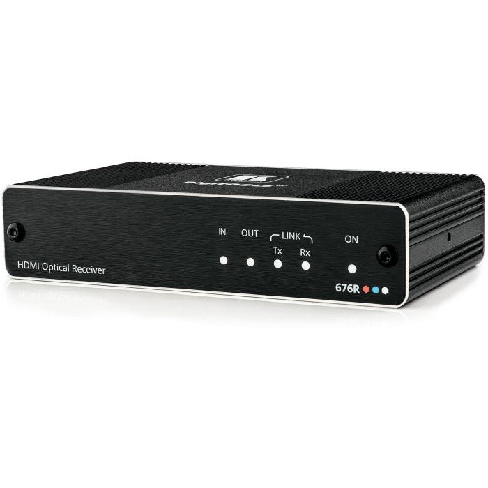 Kramer 4K60 4:4:4 HDMI & RS232 Ultra-Reach MM/SM fiber Rx Auto sink power on/off