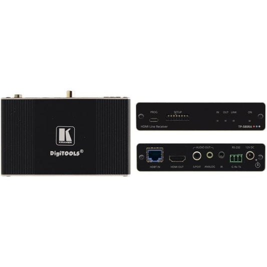 Kramer Electronics TP-580RA extension audio/video Récepteur AV Noir