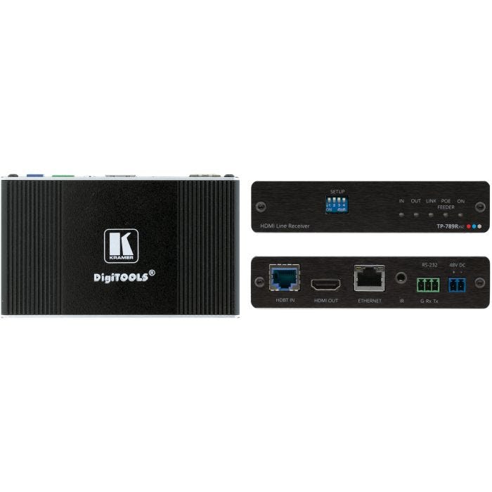 Kramer Electronics TP-789RXR Récepteur AV Noir