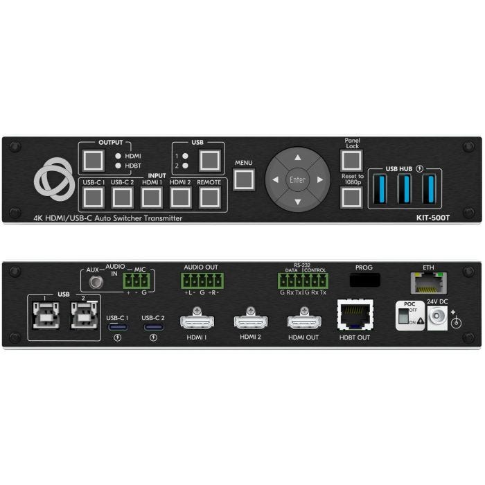 Kramer 4K Auto-switcher/Scaler Kit with USB
