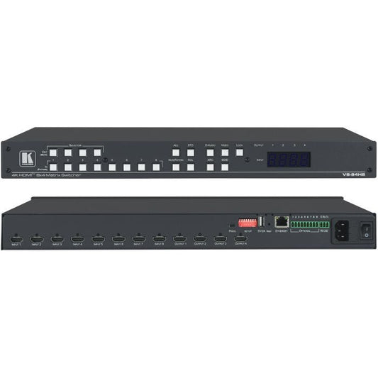 Kramer Electronics VS-84H2 Commutateur de matrice AV