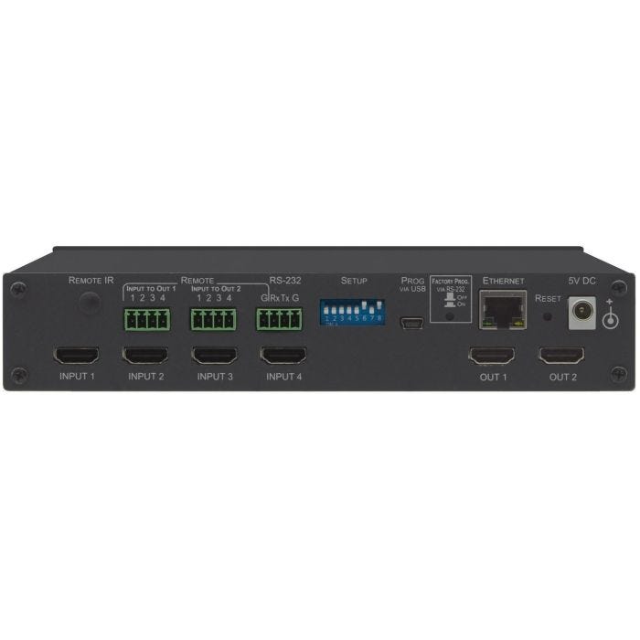 Kramer 4x2 4K HDMI2.0 matrix switcher