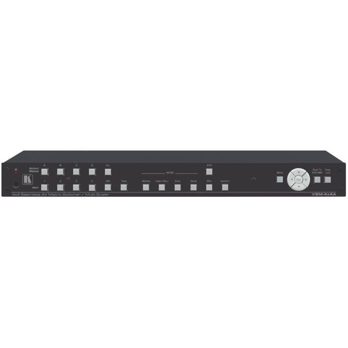 Kramer 4x4 Seamless Matrix Switcher/Multi-Scaler with Analog Audio