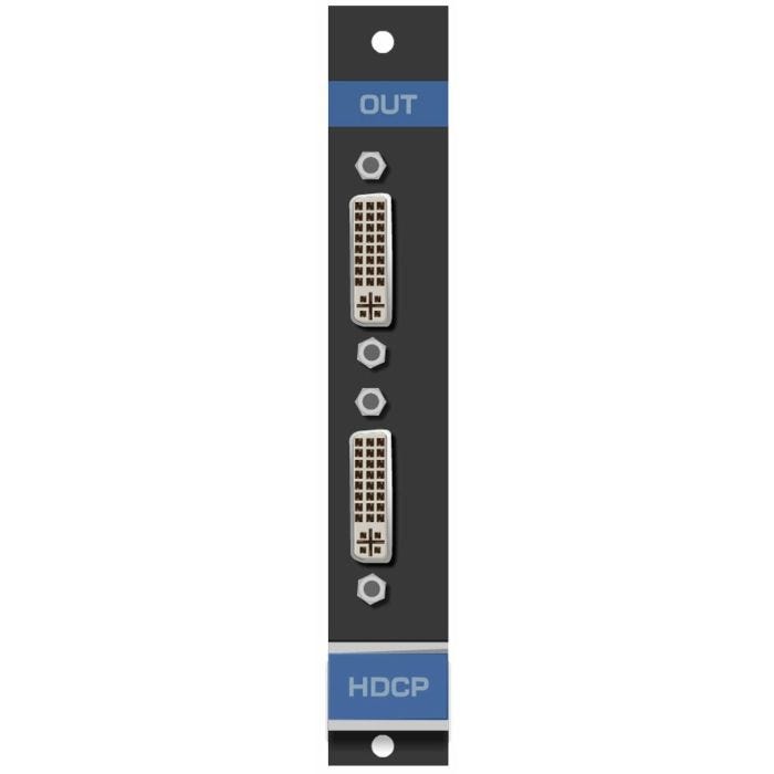 Kramer 2 channels HDCP Output Card for Frame 16