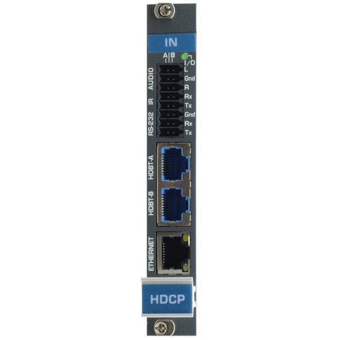 Kramer 2-Input 4K HDMI + Analog Audio over HDBaseT Card (F-16)