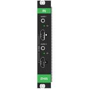 Kramer HDMI 4K 60 4:4:4 Input modular with analog audio card