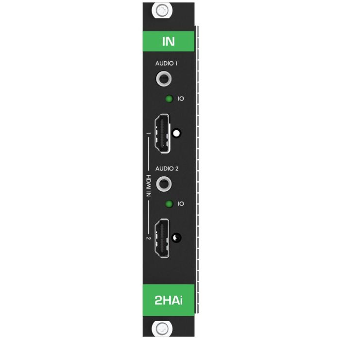 Kramer HDMI 4K 60 4:4:4 Input modular with analog audio card