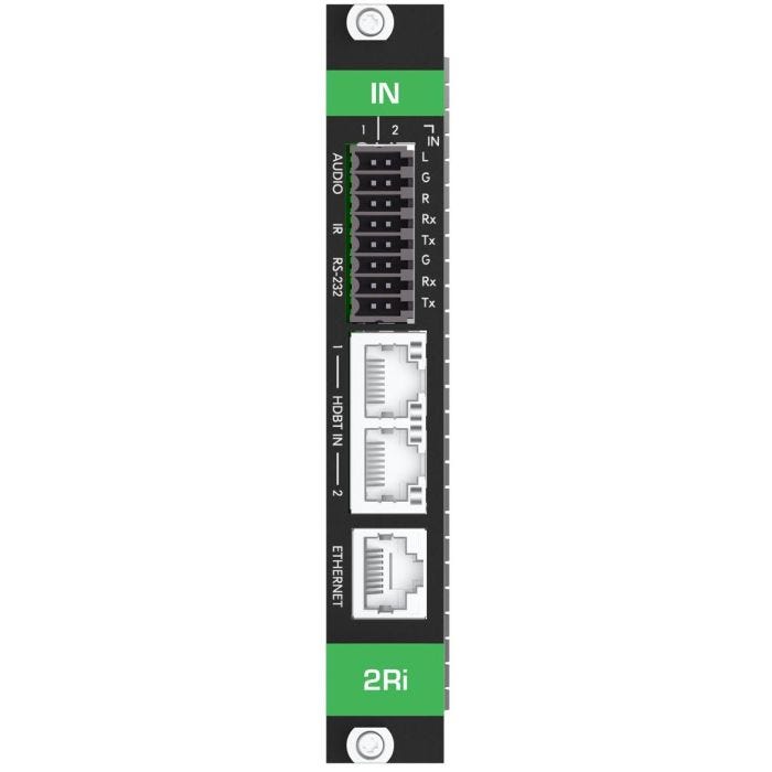 Kramer 2-port 4K60 4:4:4 HDBase-T with audio input Modular card (CSC)