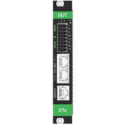 Kramer 2-port 4K60 4:4:4 HDBase-T with audio output Modular card (DSC)